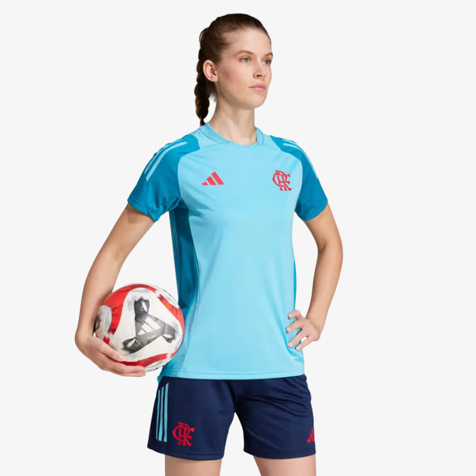 Camisa Adidas Feminina Treino Flamengo 2025/26