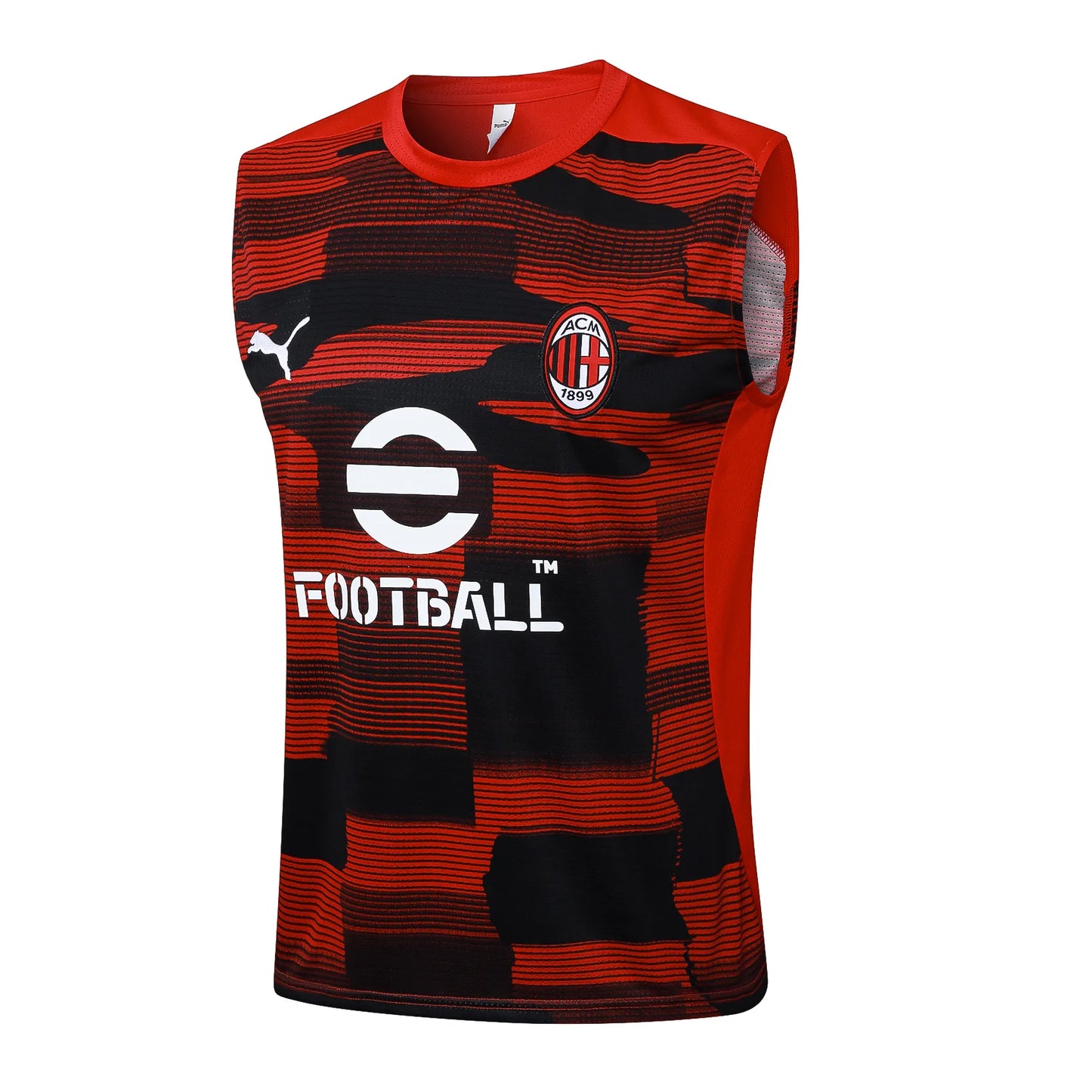 Conjunto Milan Treino Regata 24/25 - Vermelho