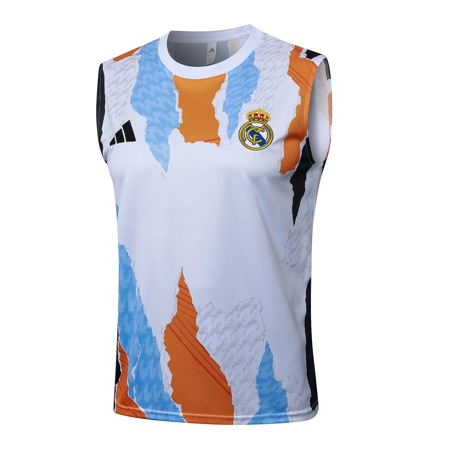 Conjunto Real Madrid Treino Regata 24/25 - Branco