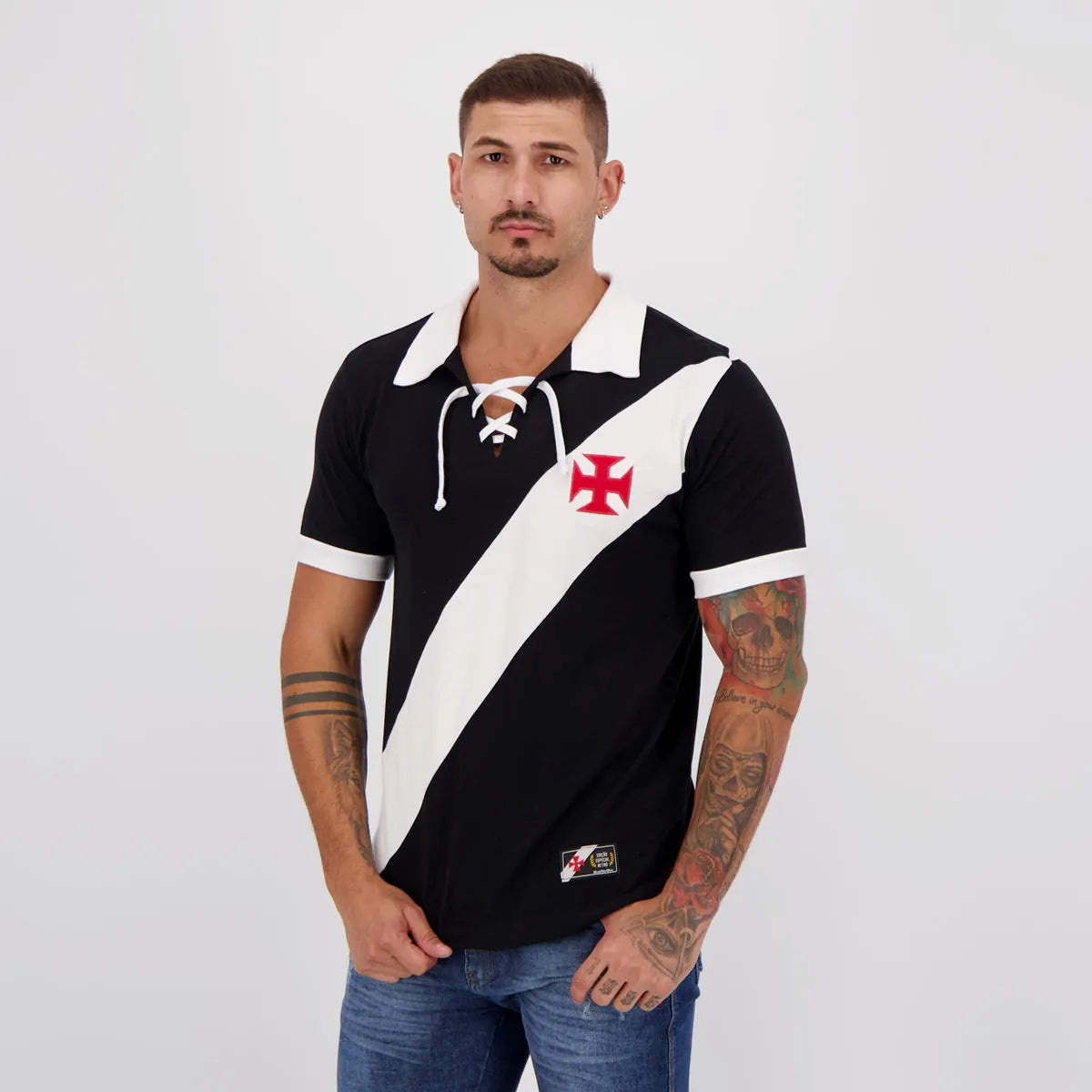 Camisa Vasco da Gama Retrô Cordinha