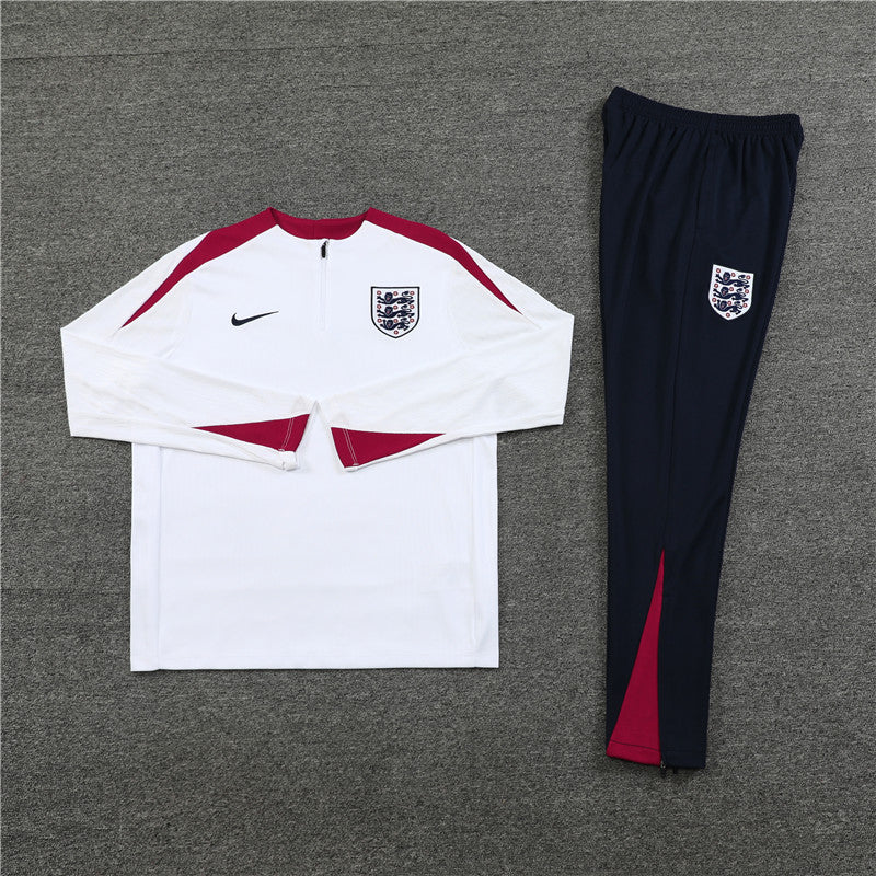 Conjunto de Treino Da Inglaterra Branco