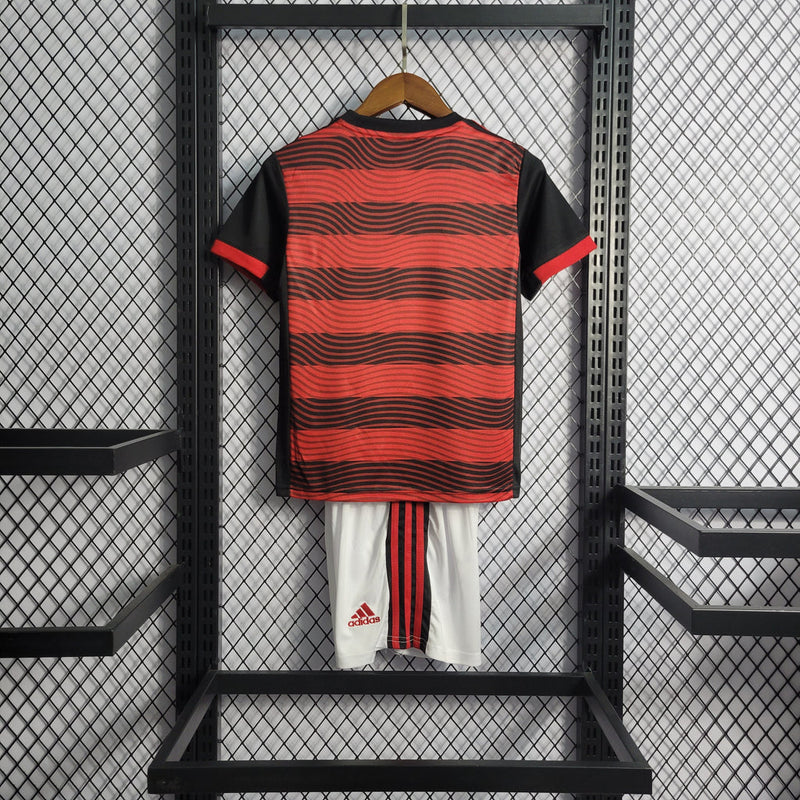 Kit Infantil Flamengo Home 22/23