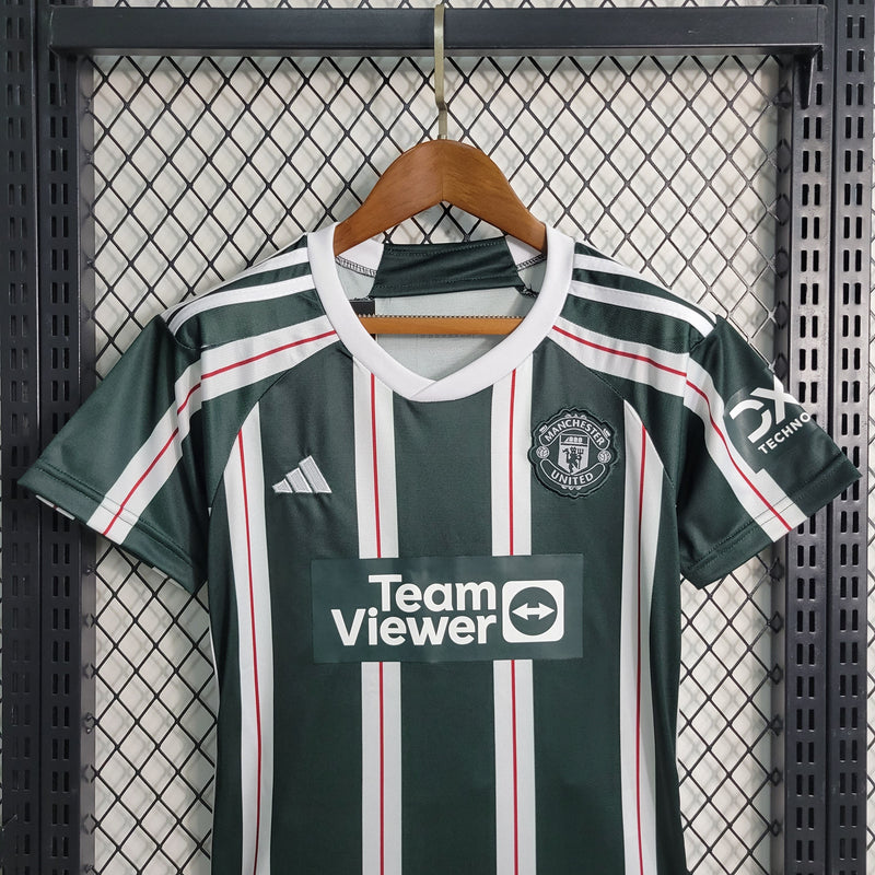 Kit Infantil Manchester United Away 23/24