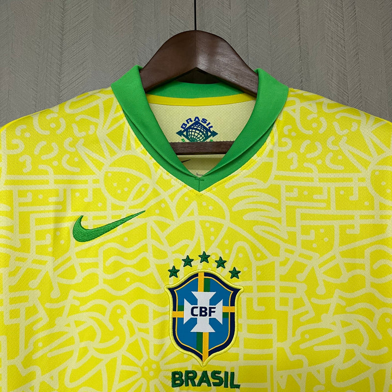 Camisa Do Brasil Titular Masculina 24/25