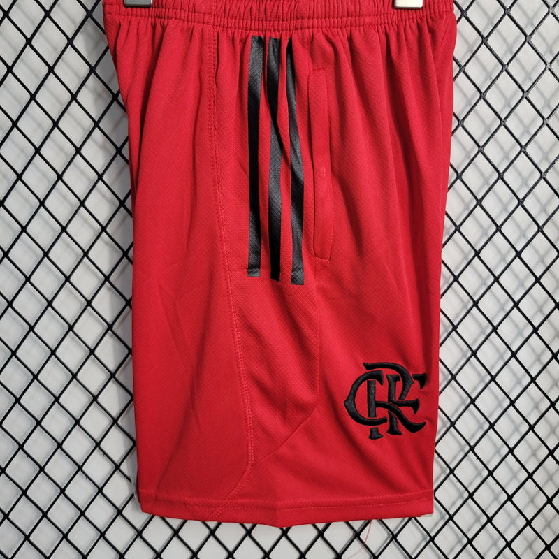 Kit Infantil Flamengo Treino 23/24 Branco