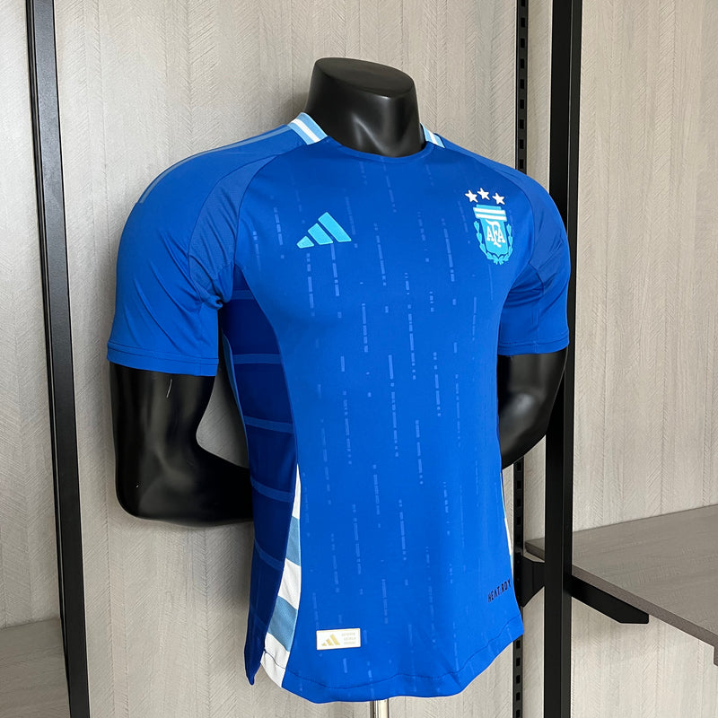 Camisa da Argentina Copa América azul versão Jogador 24/25