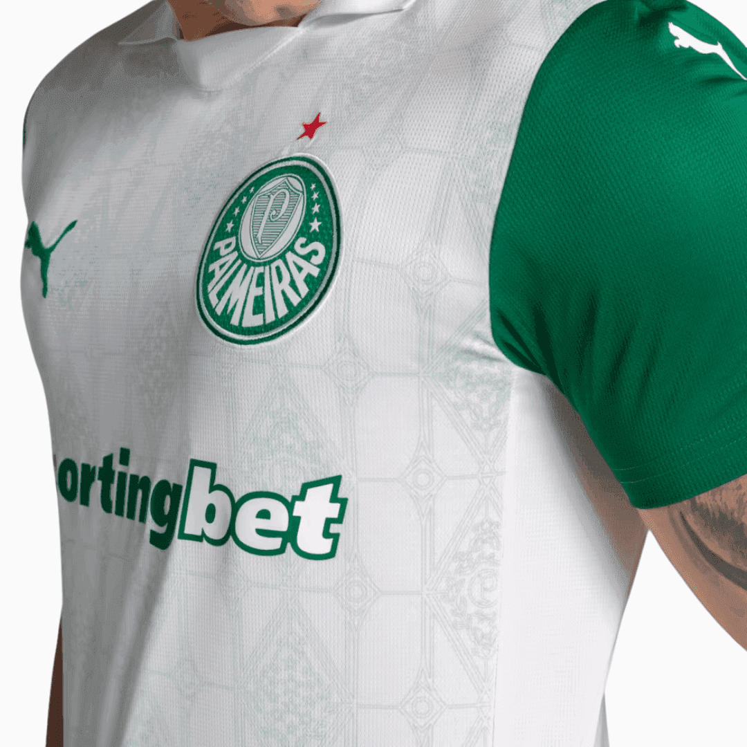 Camisa Puma Palmeiras 2025/26 II - Estevão N° 41