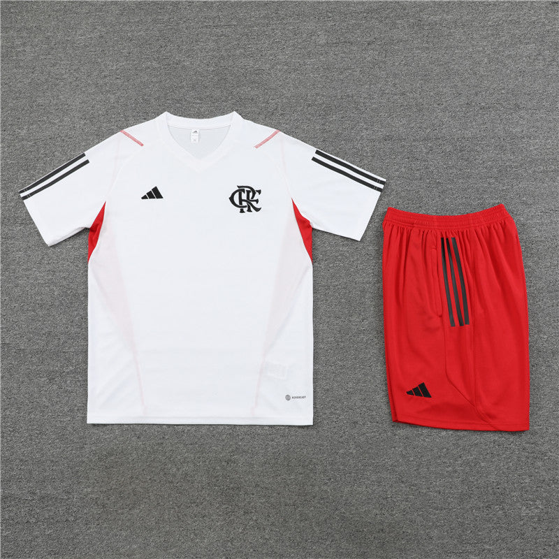 Conjunto de treino Flamengo 2023 Branco