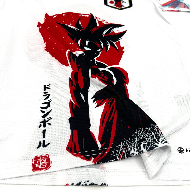 Camisa Do Japão Edição Especial Dragon Ball Z  Versão Torcedor - Branca