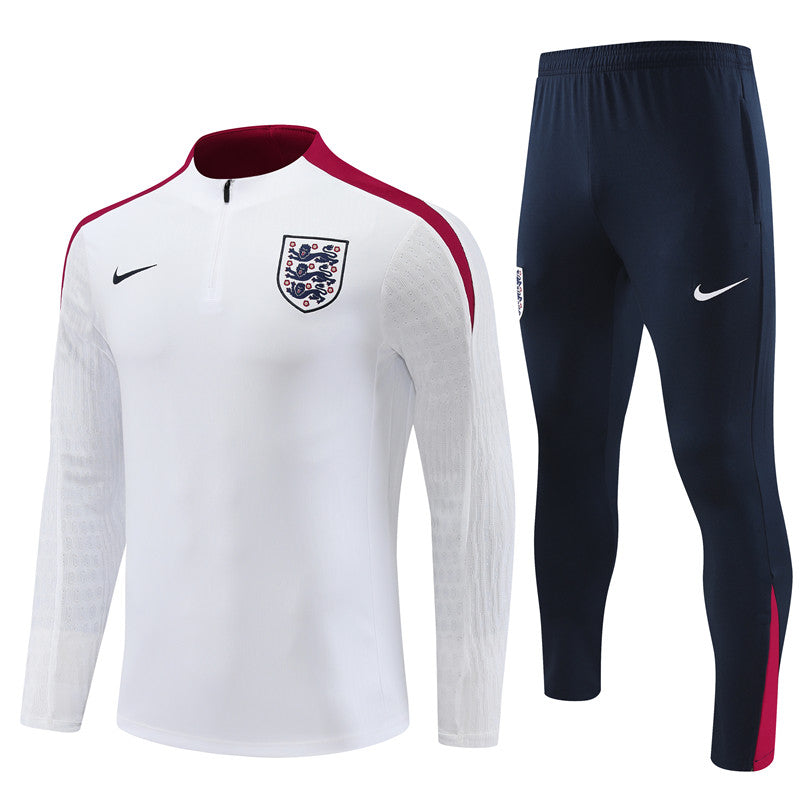 Conjunto de Treino Da Inglaterra Branco