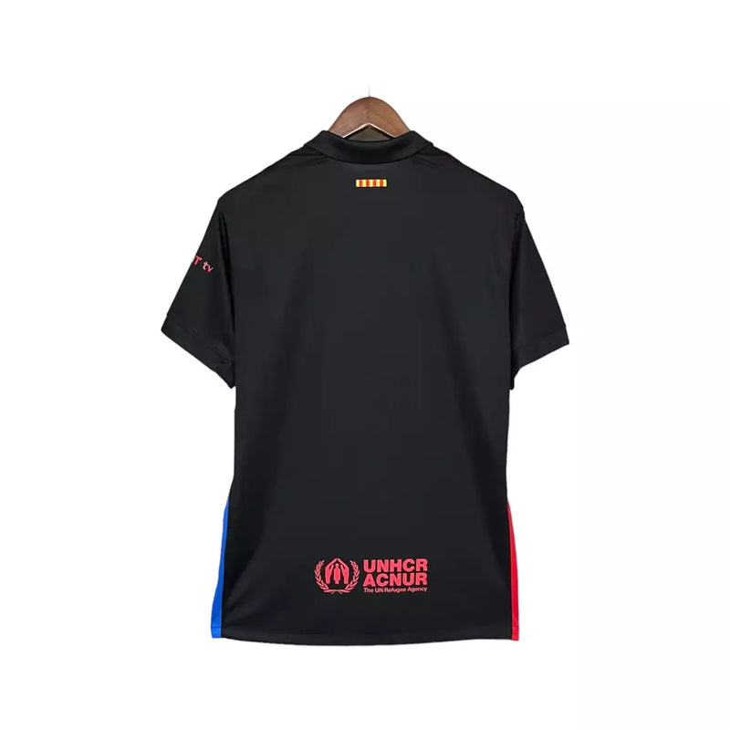 Camisa Barcelona II 24/25 Torcedor  Masculina - Preta