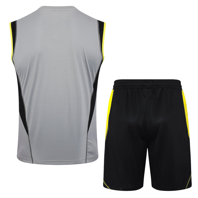 Conjunto de treino Flamengo Regata 2024/25 Cinza