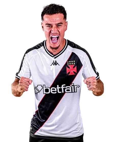 Camisa Do Vasco Branca 2024 C/N Coutinho 10