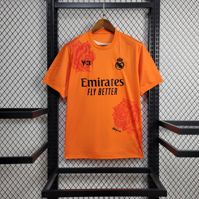 Camisa Real Madrid Y-3 Laranja  2024-25