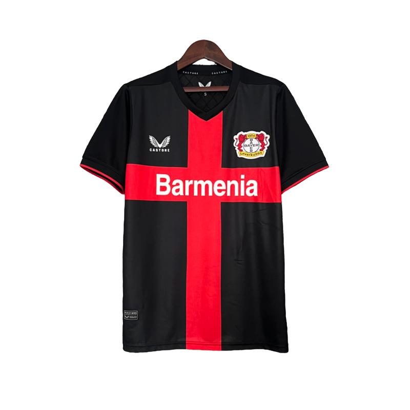 Camisa Do Bayer Leverkusen Titular Torcedor 2023/24