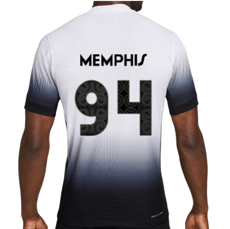 Camisa do Corinthians Versão Torcedor - Memphis 94 - Branca e Preta