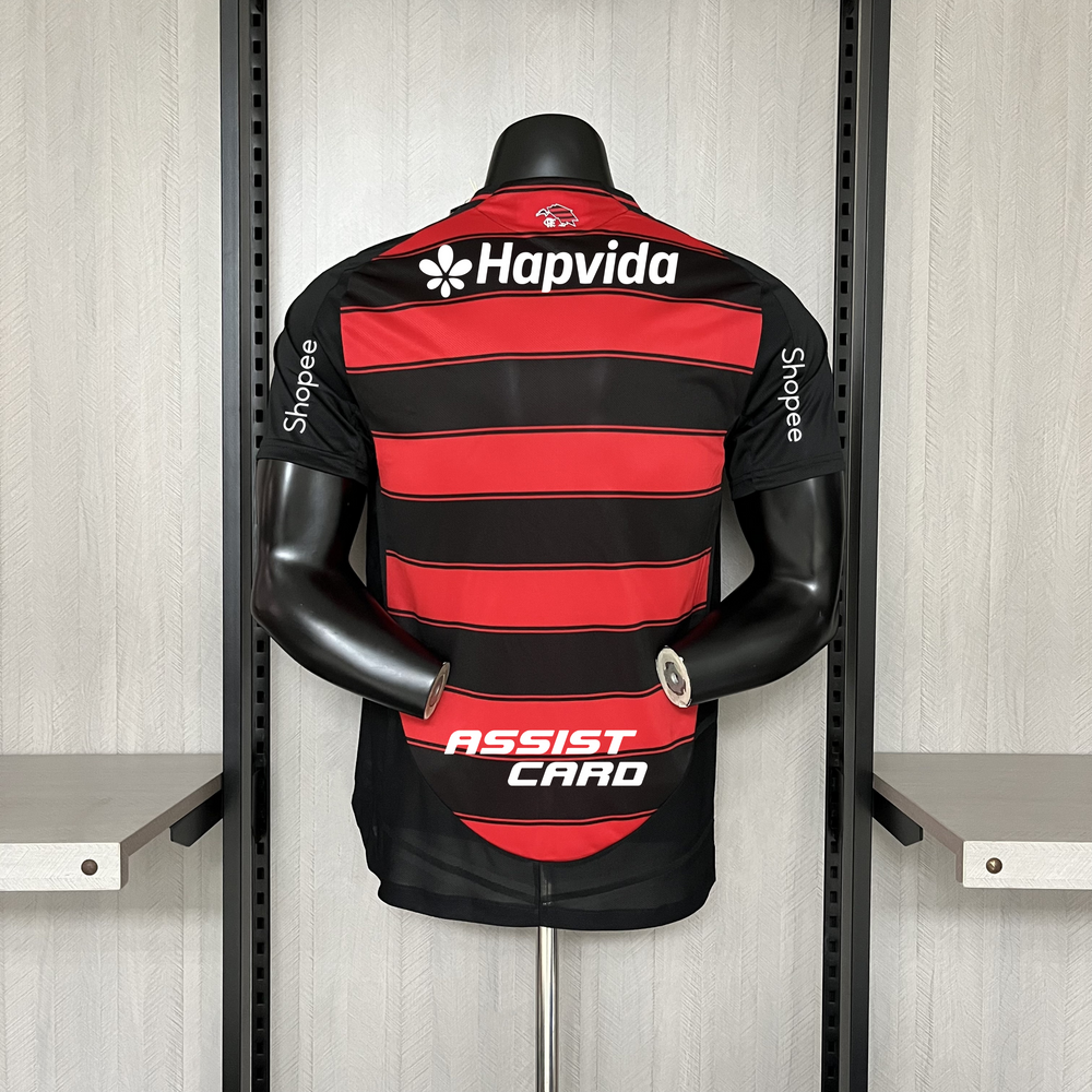 Camisa Adidas Flamengo Jogador 2025/26 I Com Patrocínios
