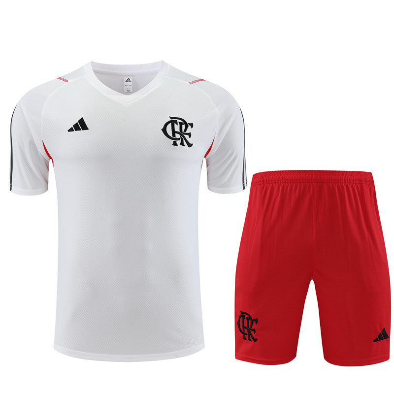 Conjunto de treino Flamengo 2023 Branco