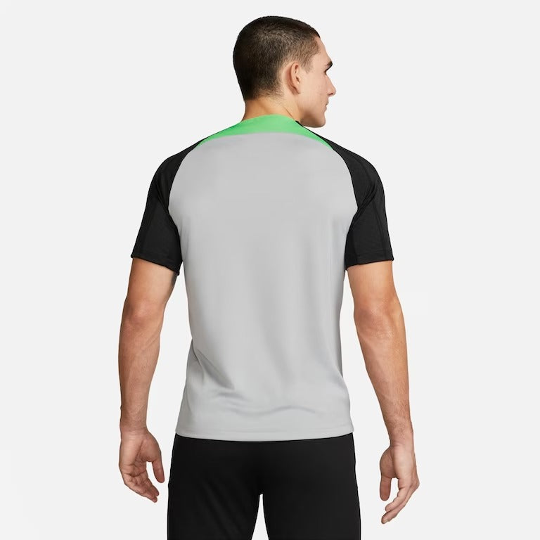 Camisa do Liverpool de Treino Torcedor Masculina - Cinza e Verde