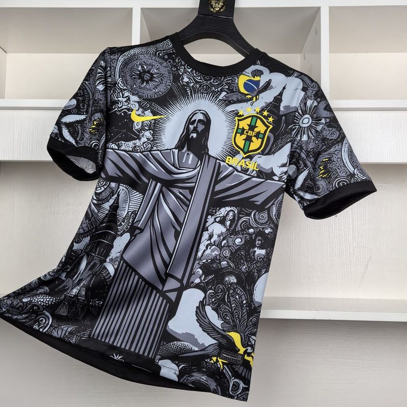 Camisa Do Brasil Edição Especial Cristor Rendentor Masculina