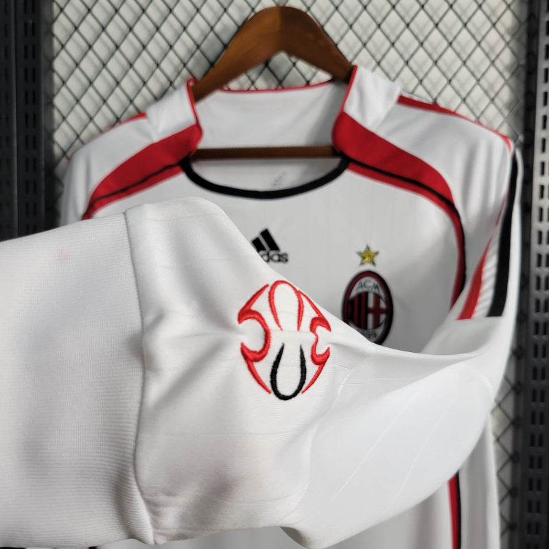 Camisa Retrô Milan Manga Longa 2006-07