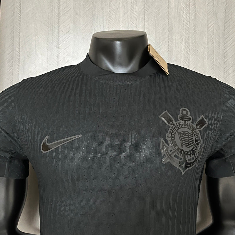 Camisa do Corinthians Versão Jogador Preta 2024/25