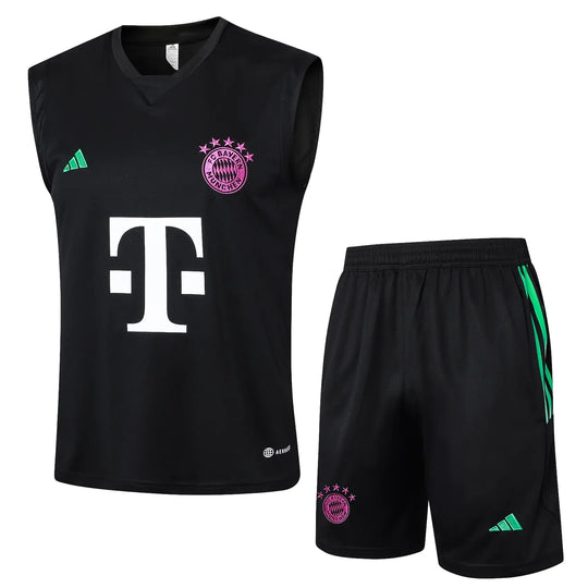 Conjunto Bayern de Munique Treino Regata 24/25 - Preto