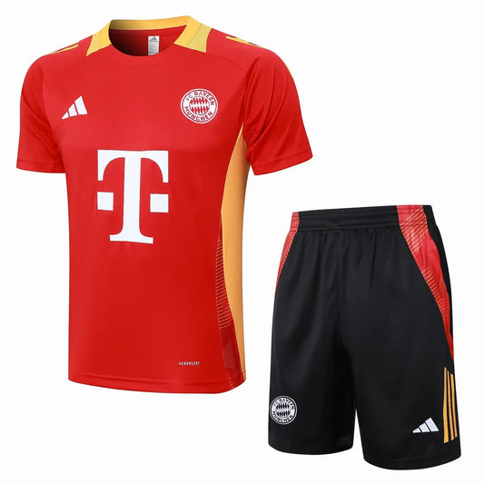 Conjunto Bayern de Munique Treino 24/25 - Vermelho