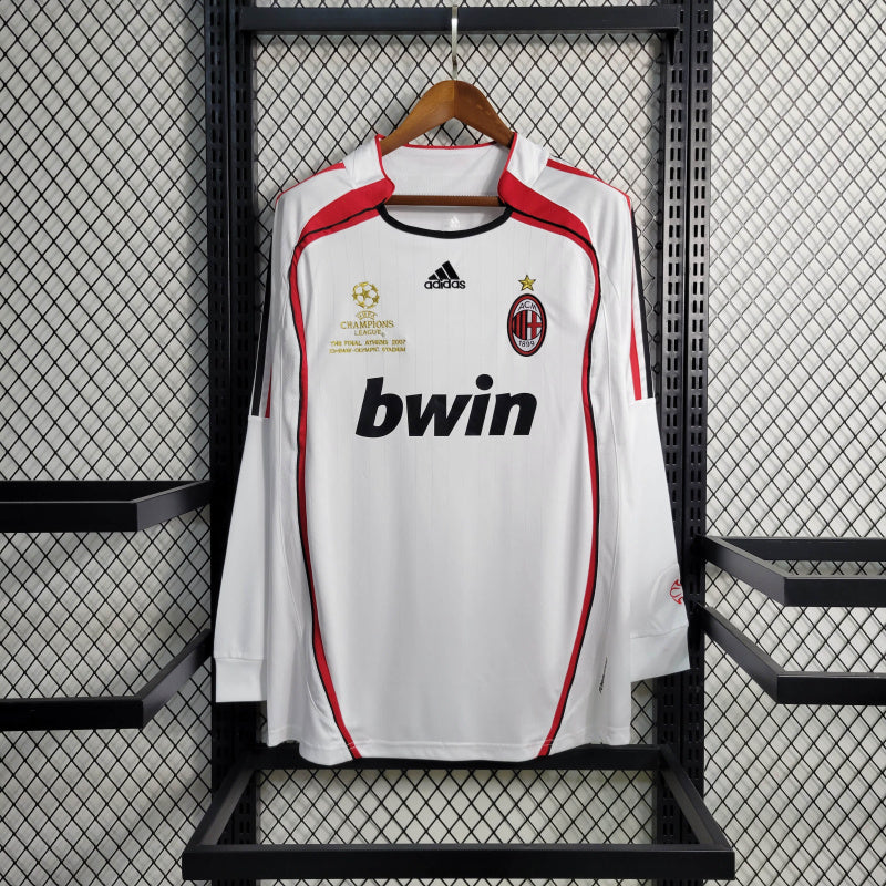 Camisa Retrô Milan Manga Longa 2006-07