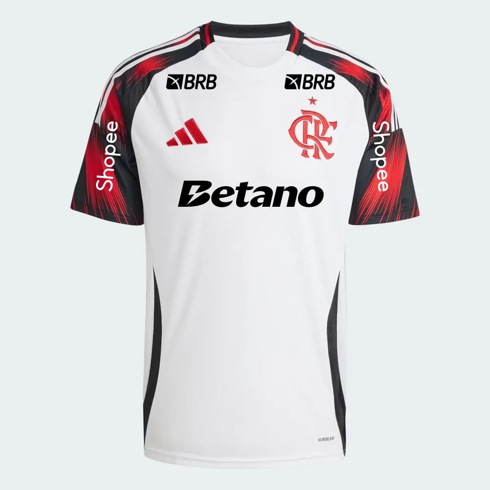 Camisa Adidas Flamengo 2025/26 I Com Patrocínios