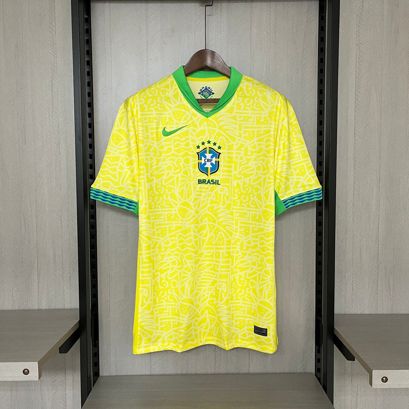 Camisa Do Brasil Titular Masculina 24/25