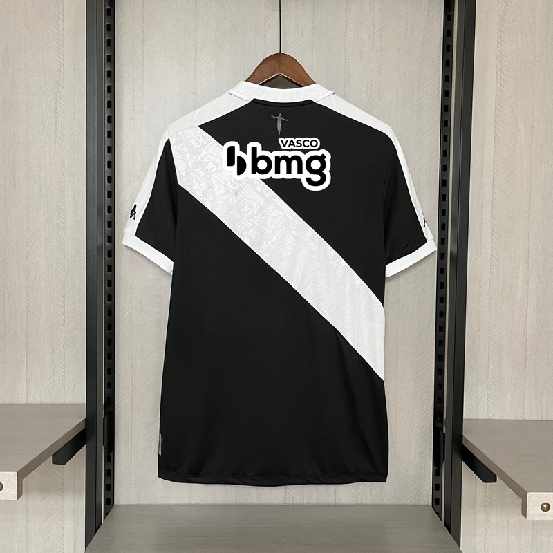 Camisa do Vasco Da Gama I Kappa Masculina Patrocínio Betfair 2024/25