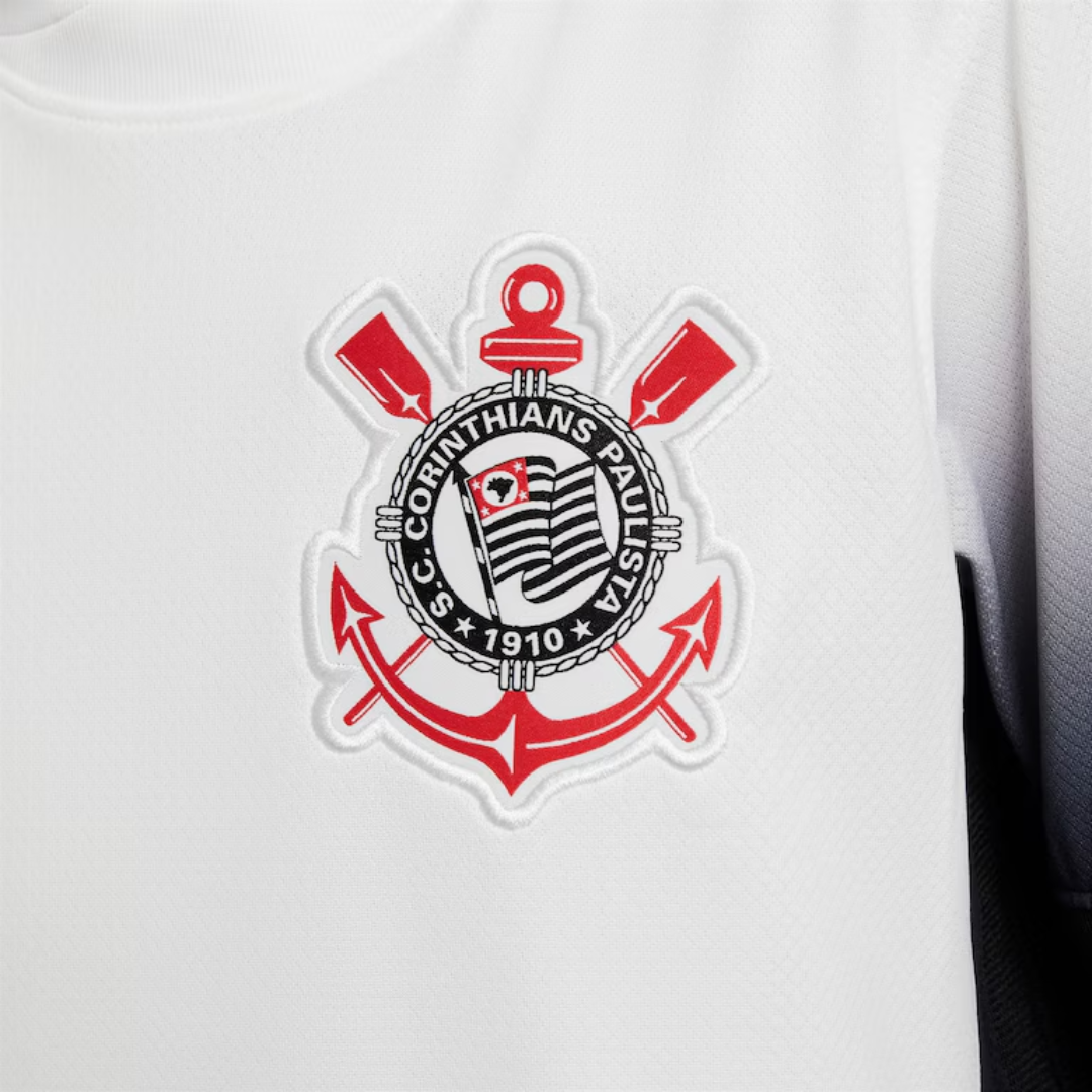 Camisa Infantil Nike Corinthians 2024/25 I Torcedor