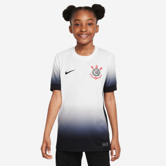 Camisa Infantil Nike Corinthians 2024/25 I Torcedor
