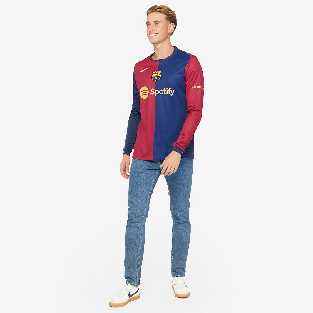Camisa Manga Longa Nike FC Barcelona 2024/25 Torcedor