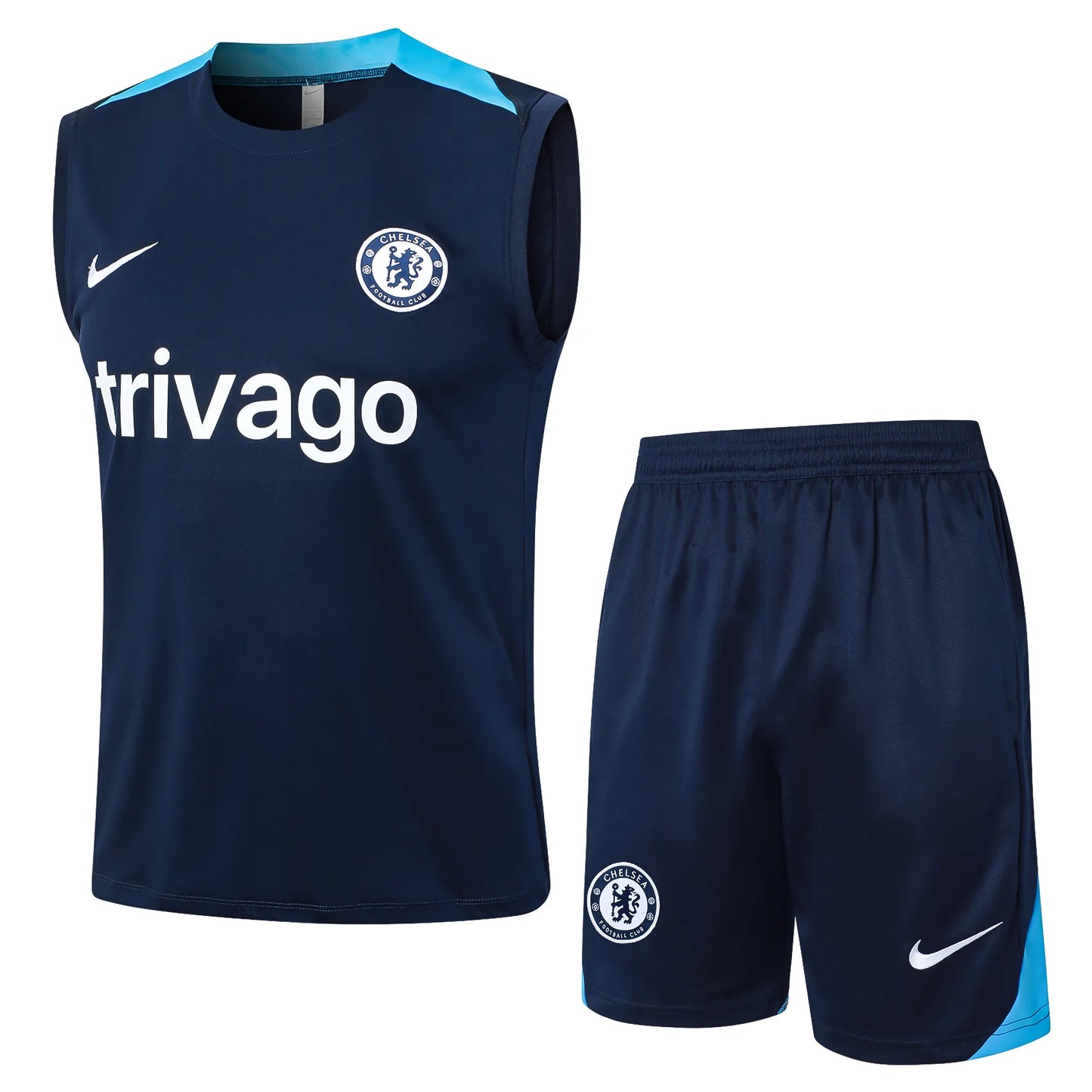 Conjunto Chelsea Treino Regata 24/25 - Azul Escuro