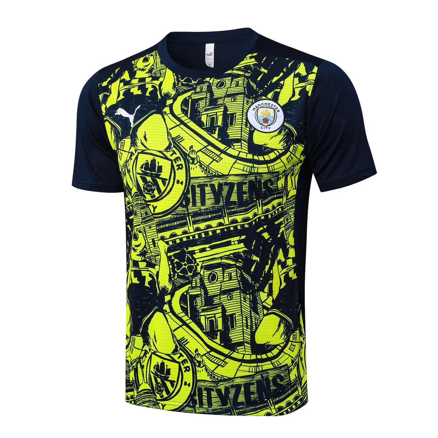 Conjunto Manchester City Treino 24/25 - Amarelo