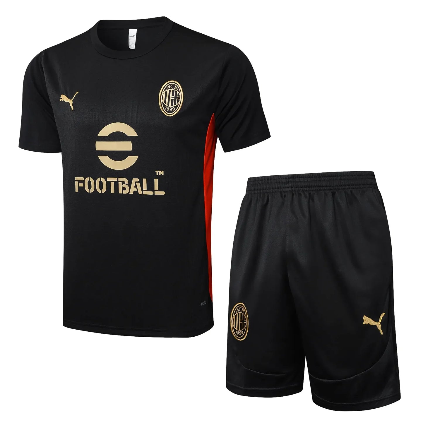 Conjunto Milan Treino 24/25 - Preto