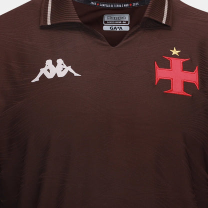 Camisa Kappa Vasco da Gama III 2025/26 Preta