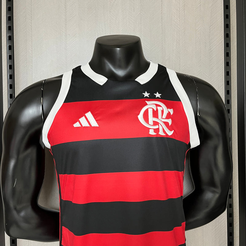 Camisa do Flamengo Basquete 2024 - Preta e Vermelha