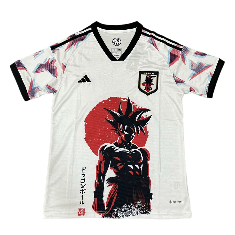 Camisa Do Japão Edição Especial Dragon Ball Z  Versão Torcedor - Branca