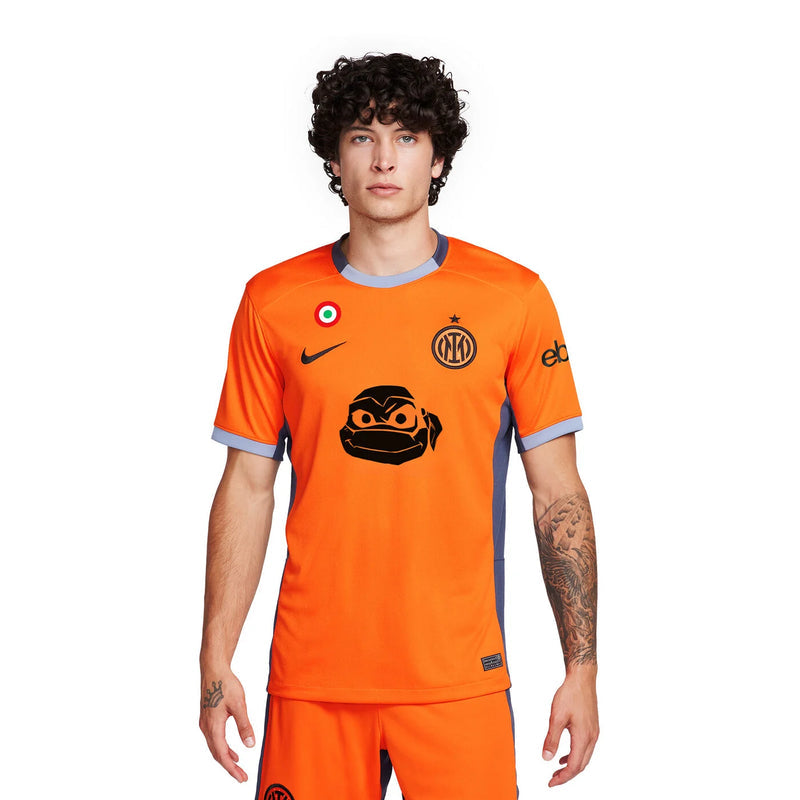 Camisa da Inter de Milão Edição Tartaruga Ninjas Laranja 23/24