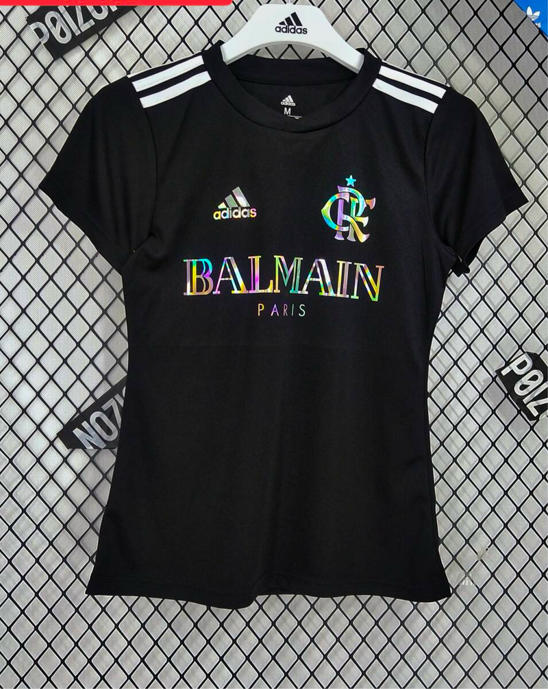 Camisa do Flamengo edição especial Balmain Feminina