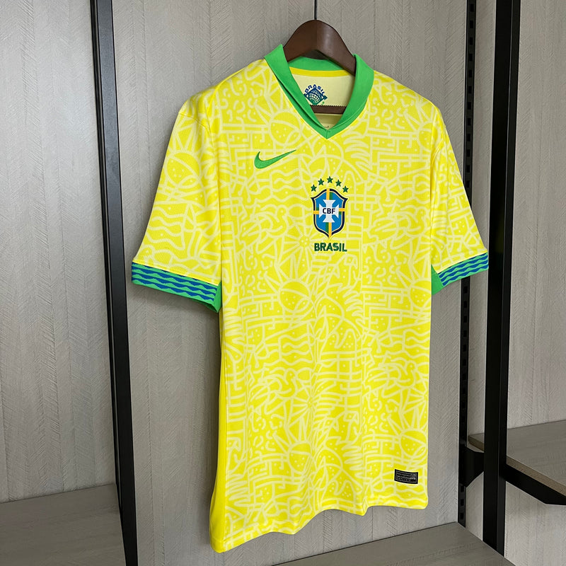 Camisa Do Brasil Titular Masculina 24/25