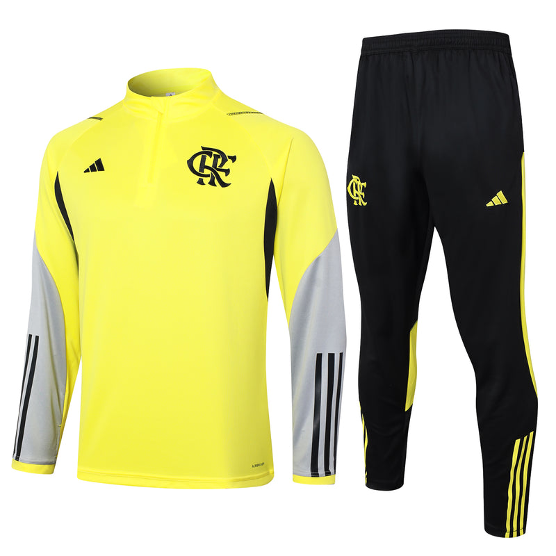 Conjunto de Treino Do Flamengo Zip Curto