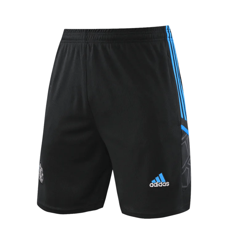 Conjunto de Treino Manchester United 2023 Preto e Azul