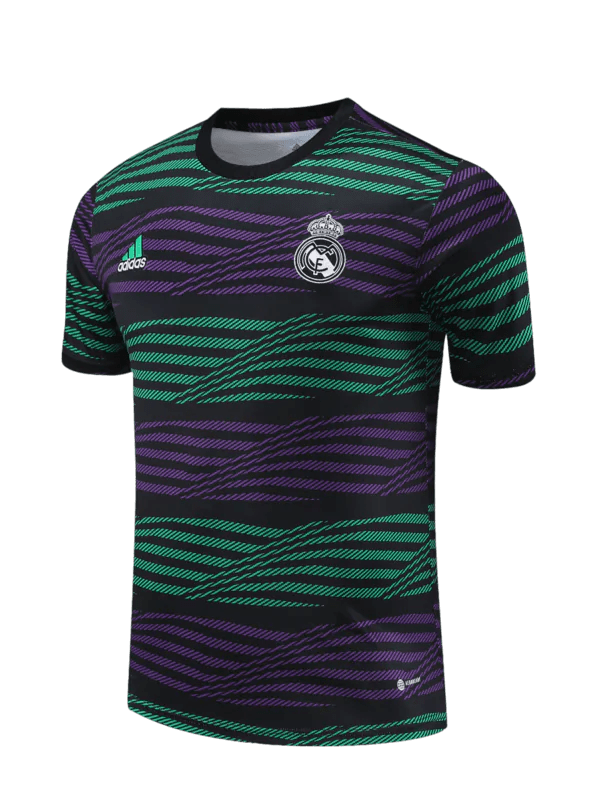 Conjunto de Treino Real Madrid 2023 Verde e Roxo