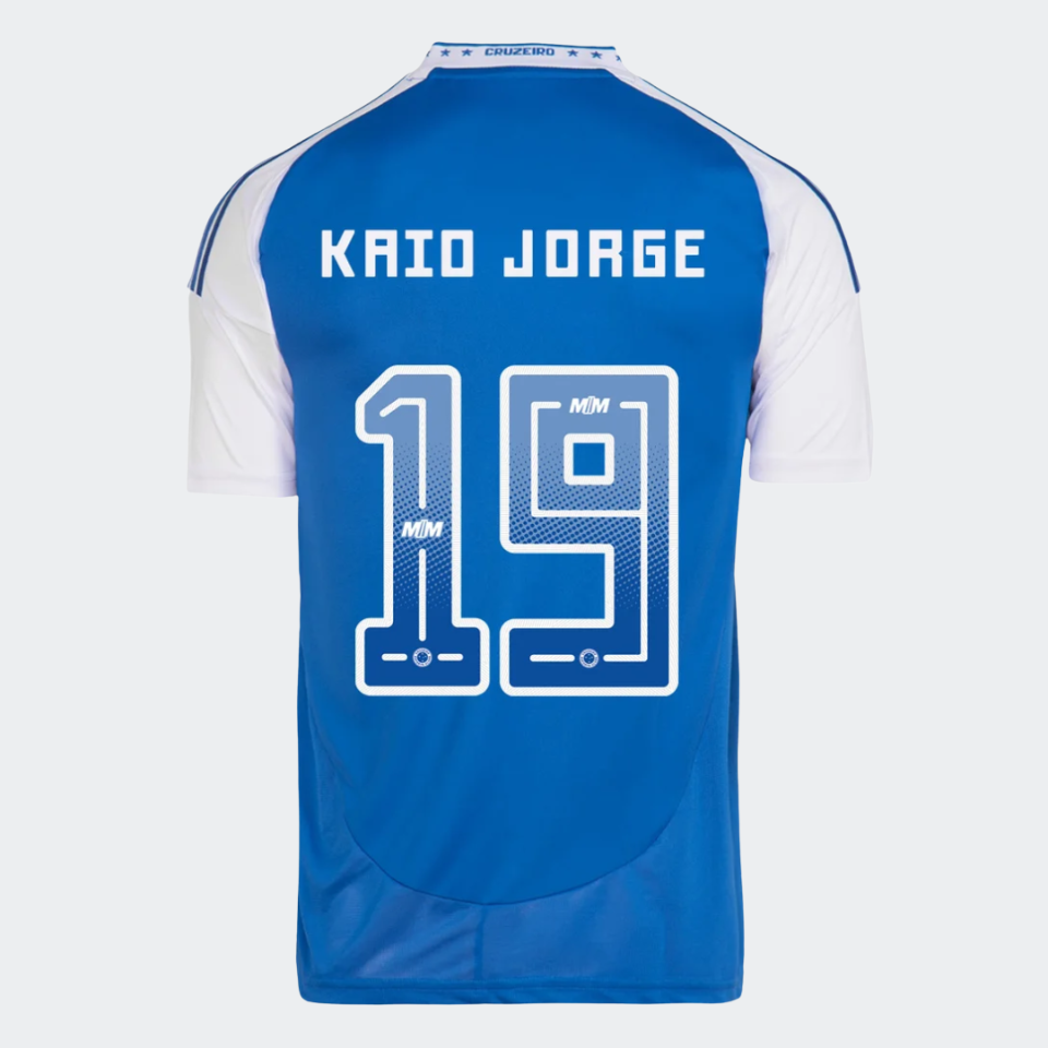 Camisa Adidas Cruzeiro 2025/26 I - Kaio Jorge N°19