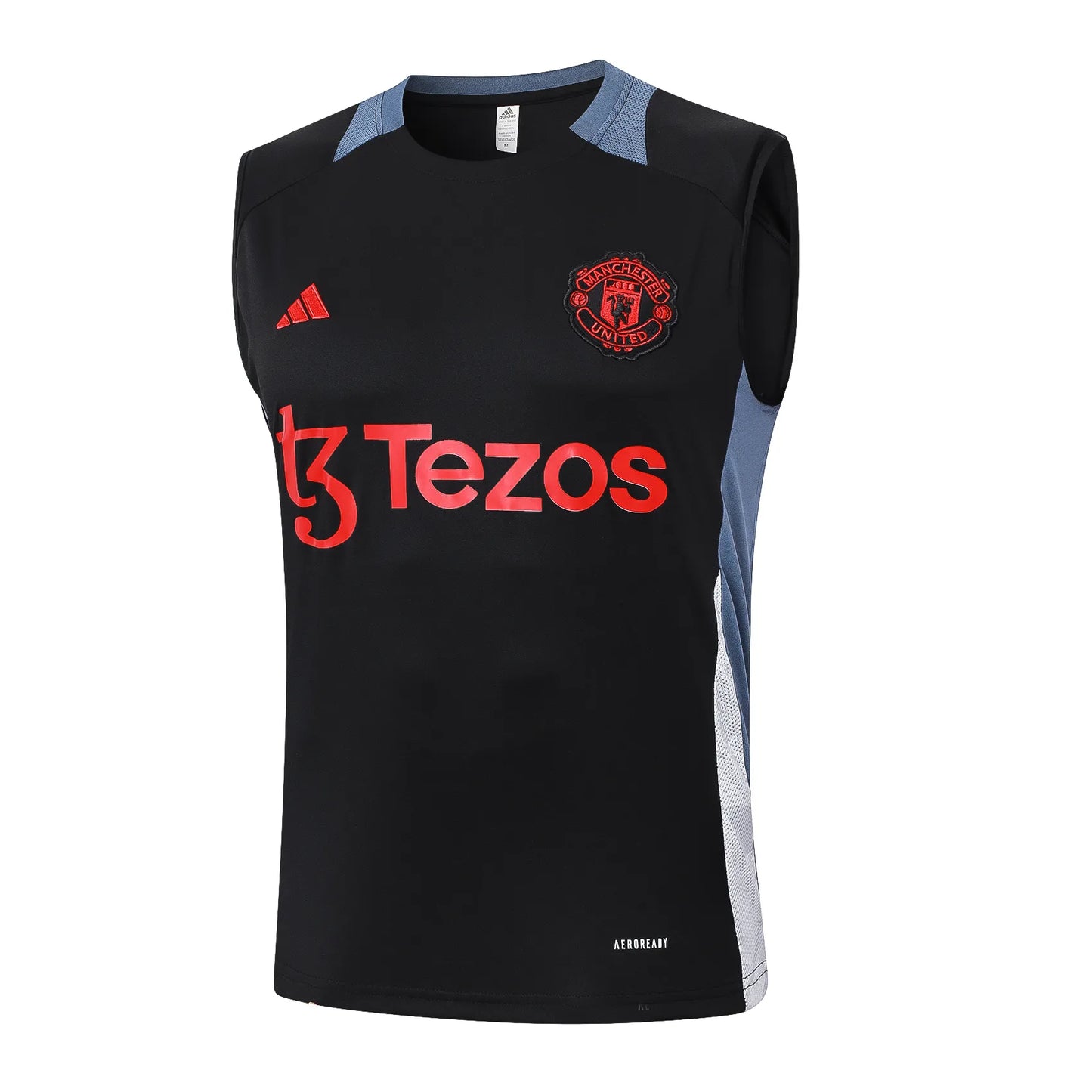 Conjunto Manchester United Treino Regata 24/25 - Preto