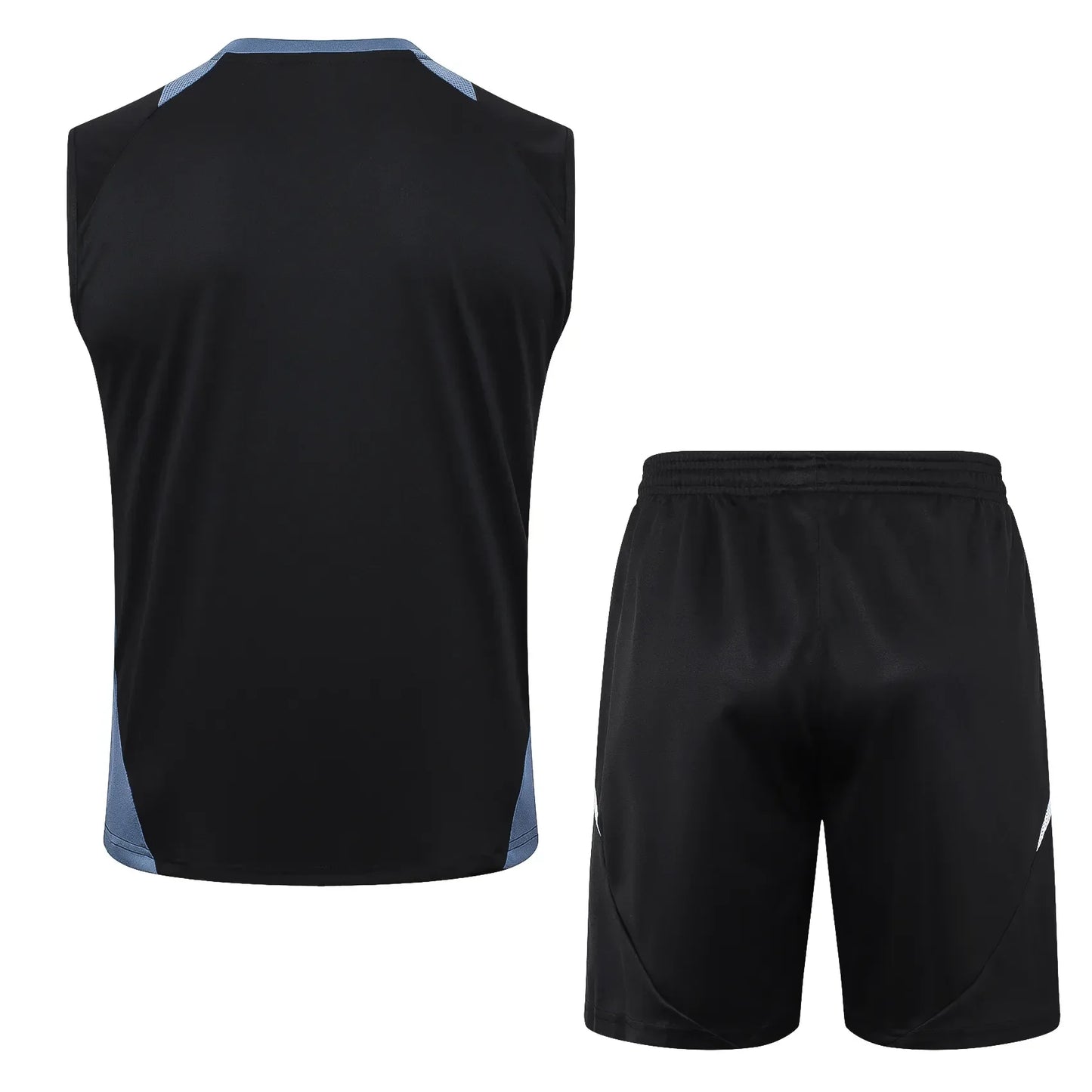 Conjunto Manchester United Treino Regata 24/25 - Preto